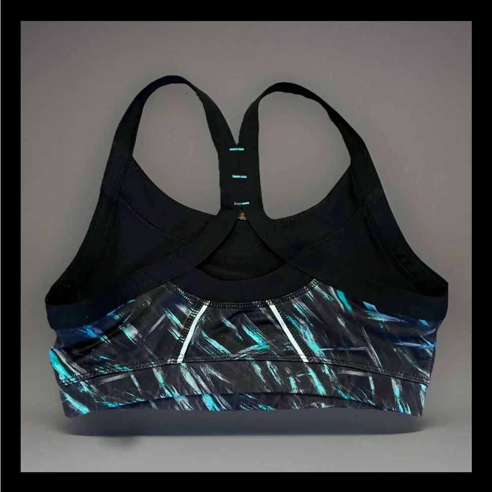 2-BRA’s AVIA Black W/Diff  Colors & RUNNING GIRL Maroon Double Shoulder Strap